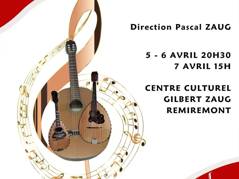 Image qui illustre: Concerts De L'orchestre De Mandolines Et Guitares De Remiremont à Remiremont - 0