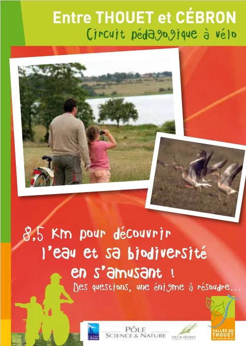 Image qui illustre: Boucle vélo en vallée du Thouet : Entre Thouet et Cébron - Circuit pédagogique à vélo à Saint-Loup-Lamairé - 0