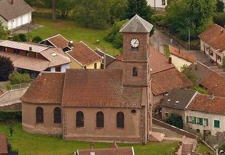 Image qui illustre: Eglise Saint-Léonard d’Allarmont