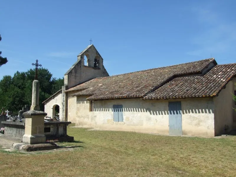 Image qui illustre: Chapelle Saint-Laurent de Cudos (Artiguevieille) à Cudos - 1