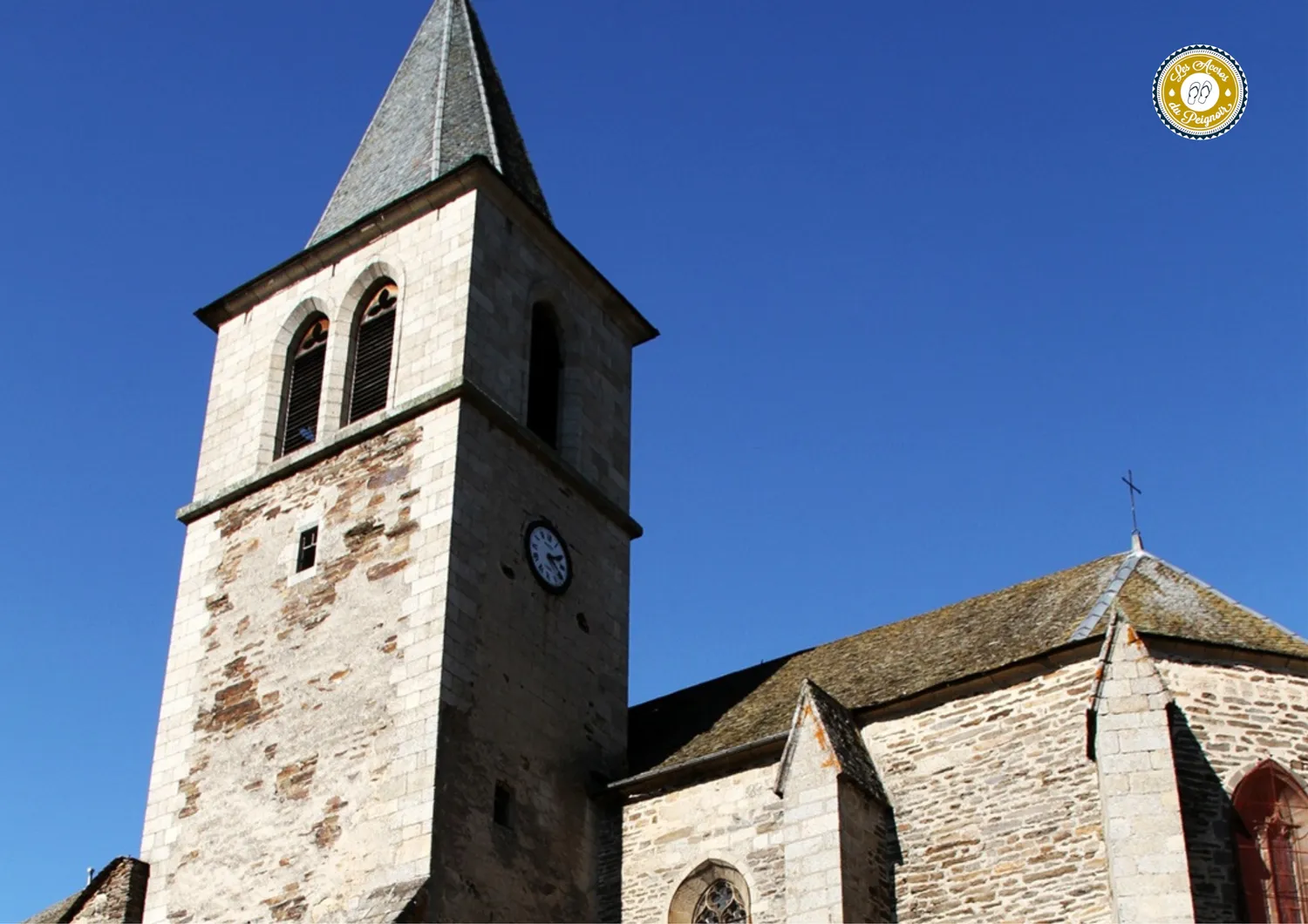 Image qui illustre: Eglise Saint-Martin Saint-Blaise à Chaudes-Aigues - 1