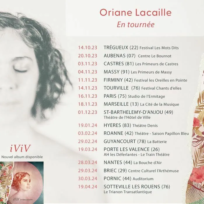 Image qui illustre: Oriane LACAILLE en tournée France 2023/2024 à Rogliano - 0