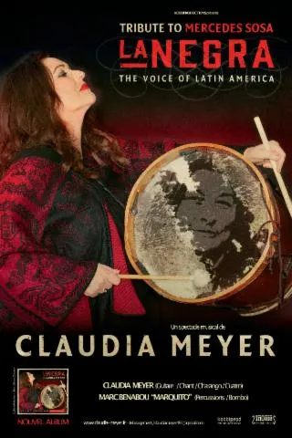 Image qui illustre: Claudia Meyer présente La Negra - Tribute to Mercedes Sosa, the voice of Latin America
