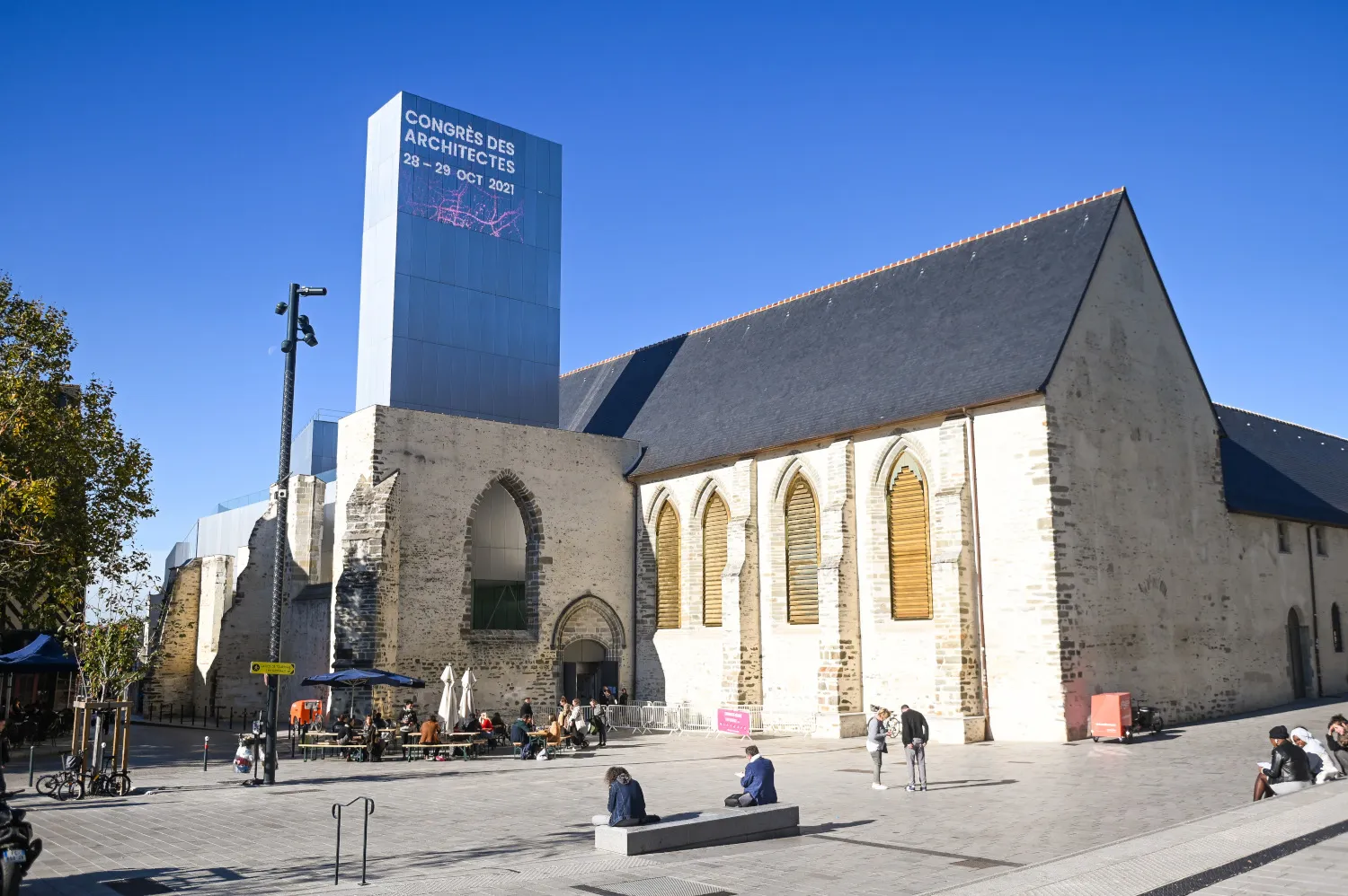 Image qui illustre: Couvent des Jacobins - Centre des congrès à Rennes - 1