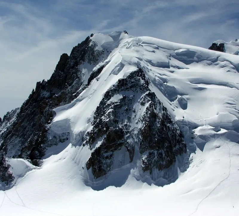 Image qui illustre: Mont Blanc du Tacul à Chamonix-Mont-Blanc - 0