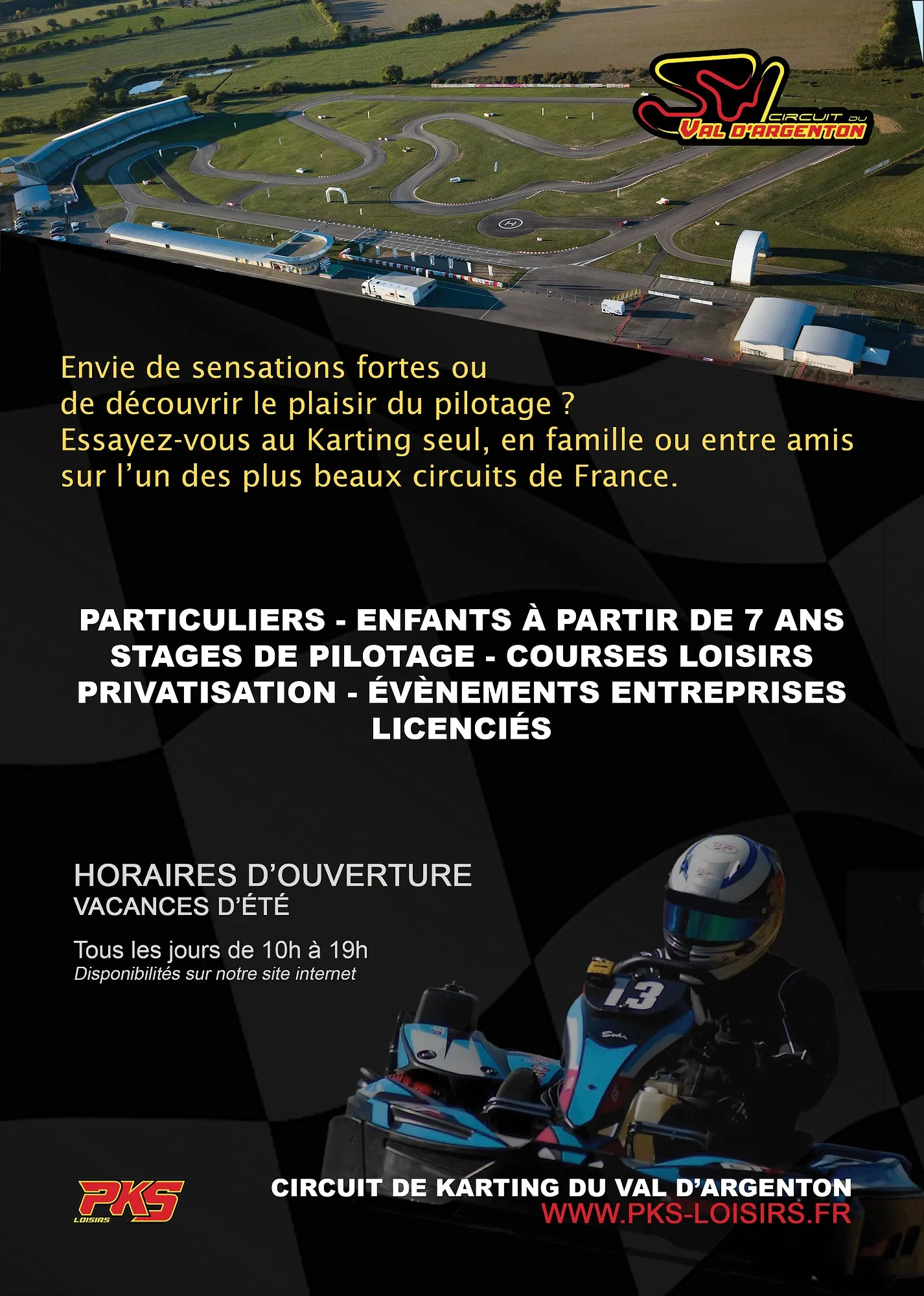 Image qui illustre: Karting Argenton "circuit Du Val D'argenton" - Pks Loisirs à Argentonnay - 1