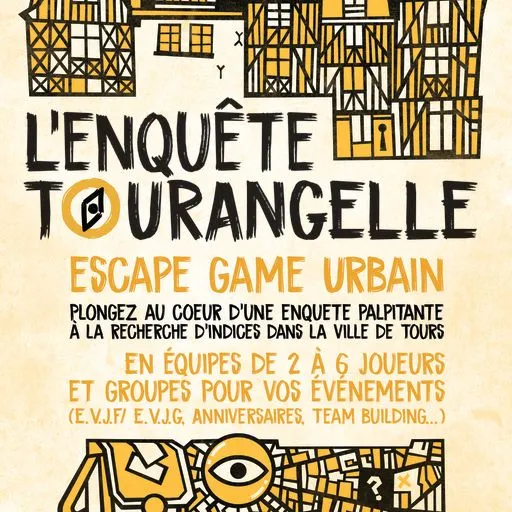 Image qui illustre: Escape Game Urbain, L'enquête Tourangelle à Tours - 1