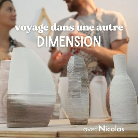 Image qui illustre: Imprimez votre vase en céramique en 3D