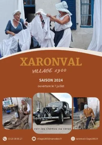 Image qui illustre: Village 1900 : Les Moyens De Transport D'autrefois