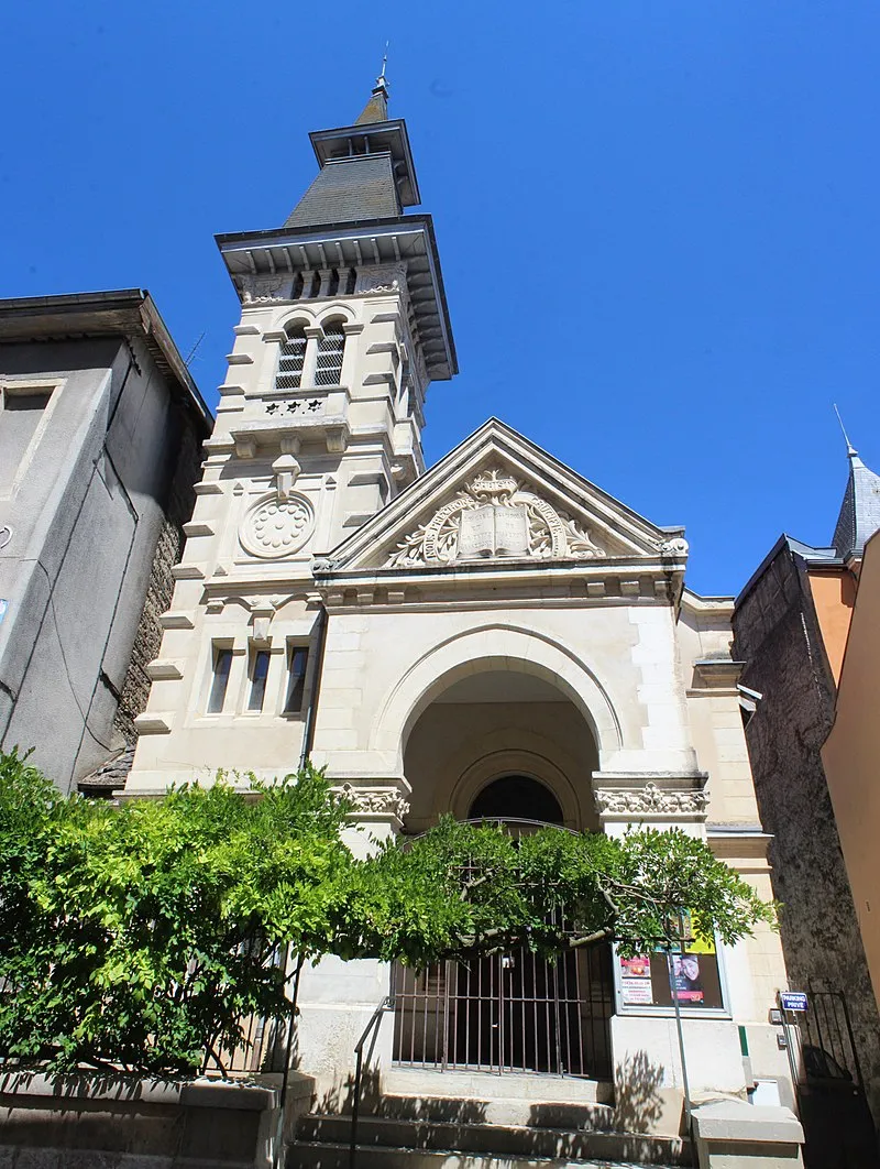Image qui illustre: Le Temple Protestant à Bourg-en-Bresse - 0