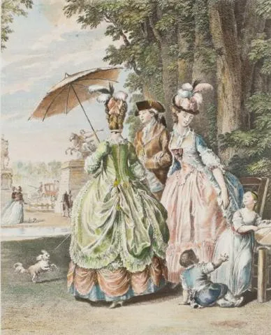 Image qui illustre: Le Jeu des Dames - Déambulation théâtrale