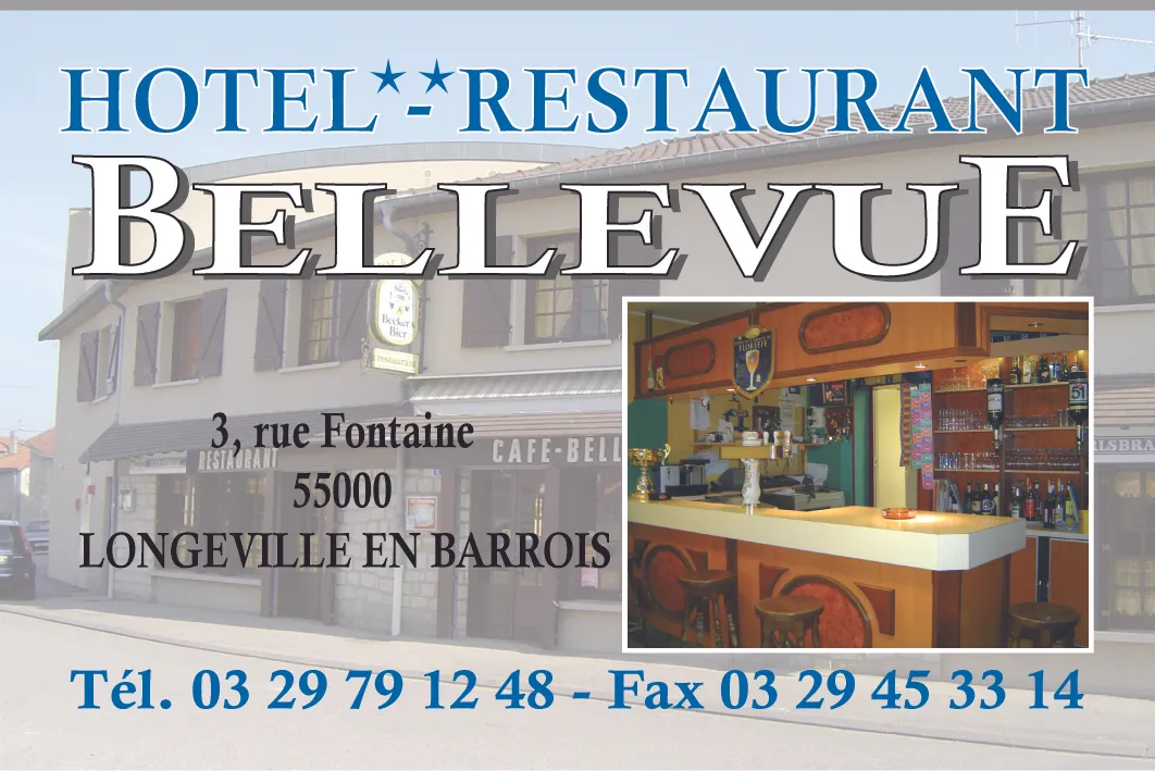Image qui illustre: Hôtel Restaurant Bellevue à Longeville-en-Barrois - 2