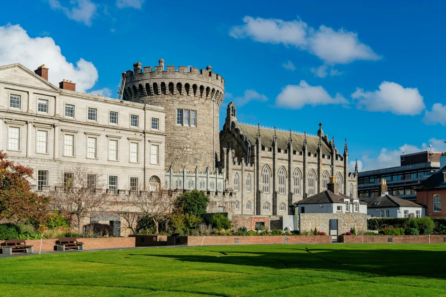 Image qui illustre: Château de Dublin à  - 1