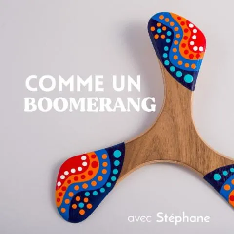 Image qui illustre: Créez votre boomerang en famille
