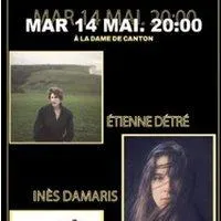 Image qui illustre: Etienne Détré (Release Party) X Inès Damaris