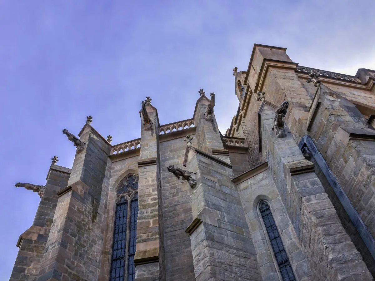 Image qui illustre: Cathédrale Saint-michel à Carcassonne - 1