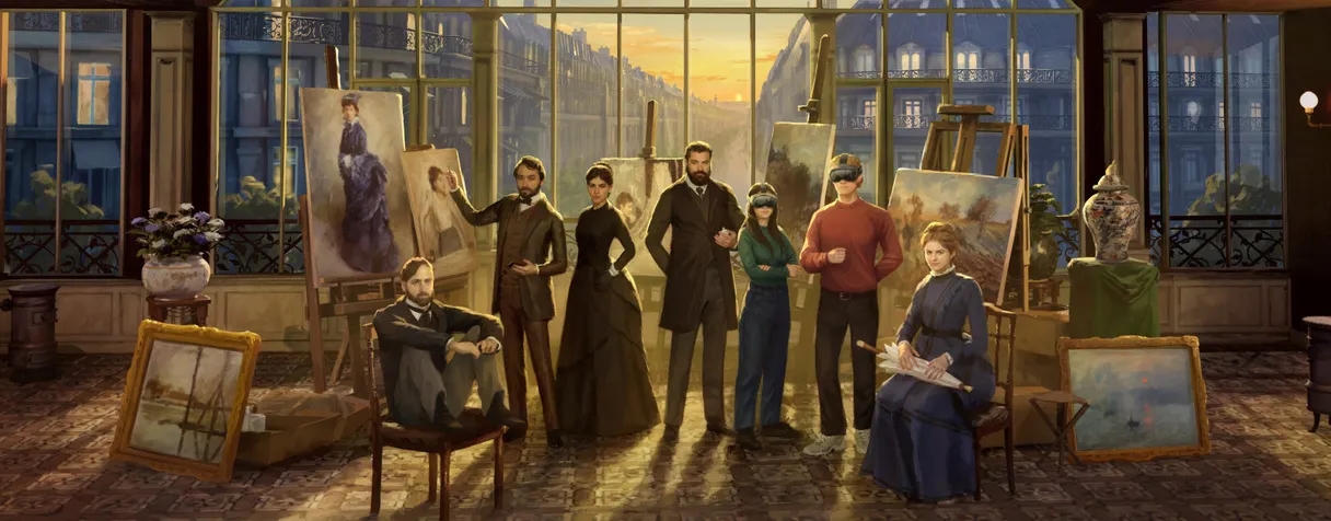 Image qui illustre: Expédition immersive en réalité virtuelle / Un soir avec les impressionnistes à Paris - 0