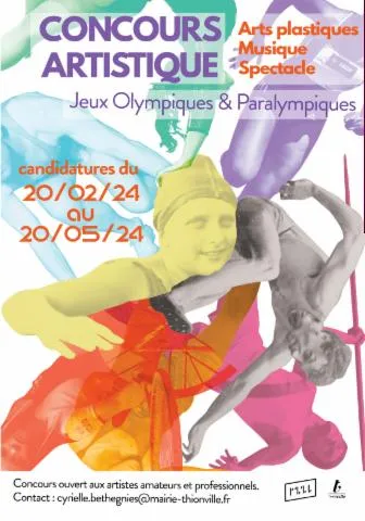 Image qui illustre: Concours Artistique Jeux Olympiques Et Paralympiques