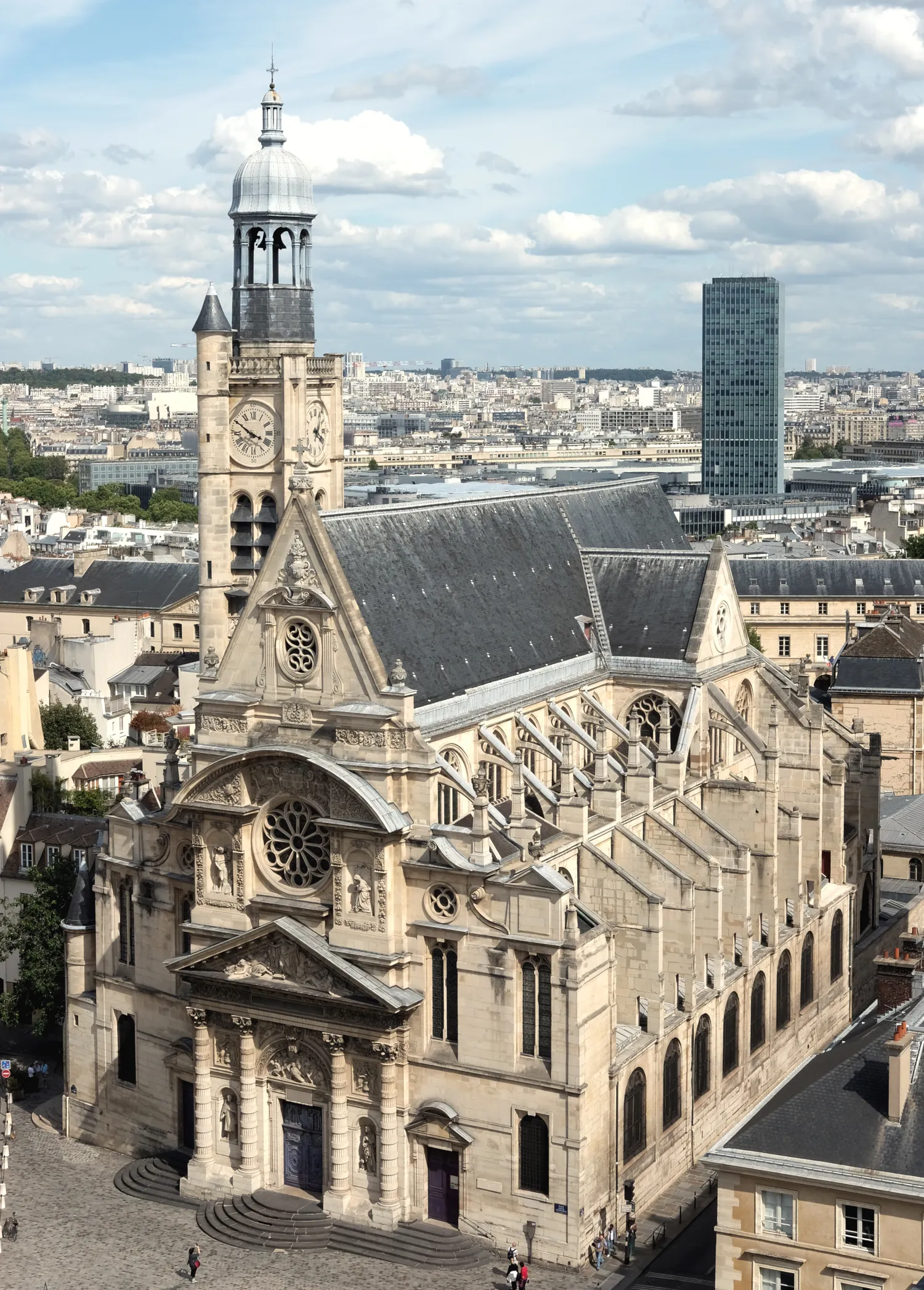 Image qui illustre: Église Saint-Étienne-du-Mont de Paris à Paris - 1