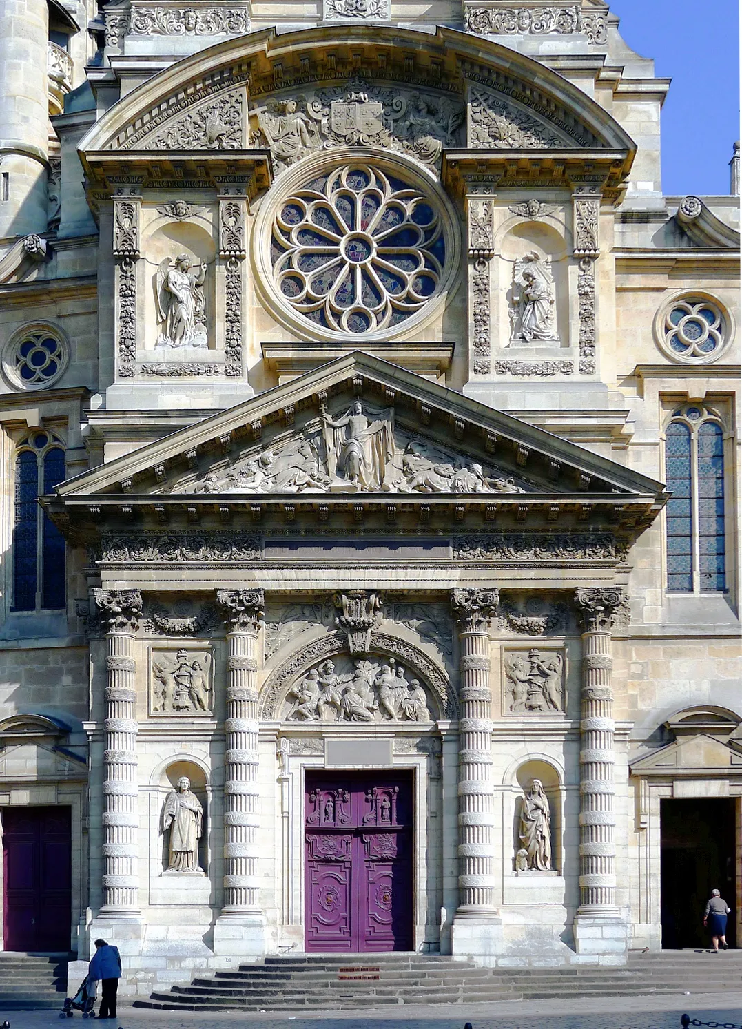 Image qui illustre: Église Saint-Étienne-du-Mont de Paris à Paris - 2