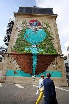 Image qui illustre: Street Art - Fresque Jace à Nancy - 1