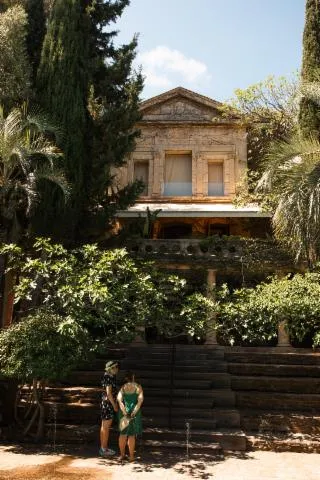 Image qui illustre: Visites guidées des jardins de la villa Romaine