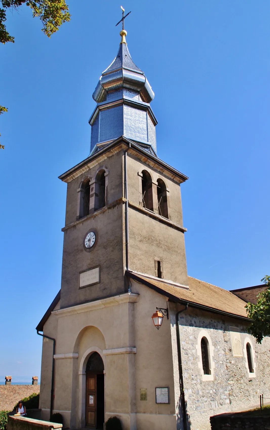 Image qui illustre: Eglise Saint-Pancrace d'Yvoire