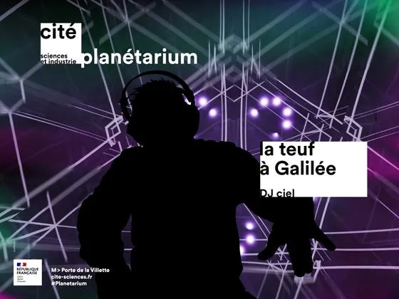 Image qui illustre: La teuf à Galilée - DJ ciel au planétarium