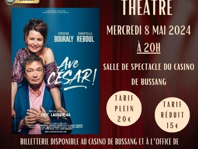 Image qui illustre: Pièce De Théâtre : "ave César"