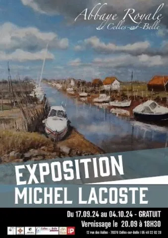 Image qui illustre: Visite sur l'exposition de Michel Lacoste