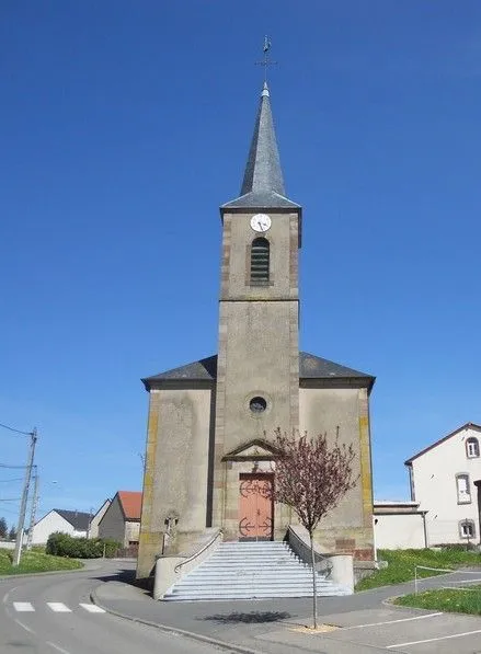 Image qui illustre: Église Saint-hippolyte à Metzing - 0