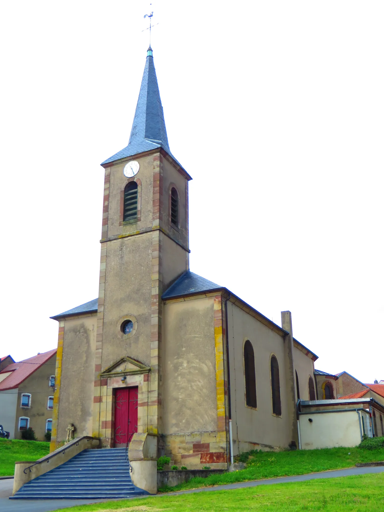 Image qui illustre: Église Saint-hippolyte à Metzing - 1