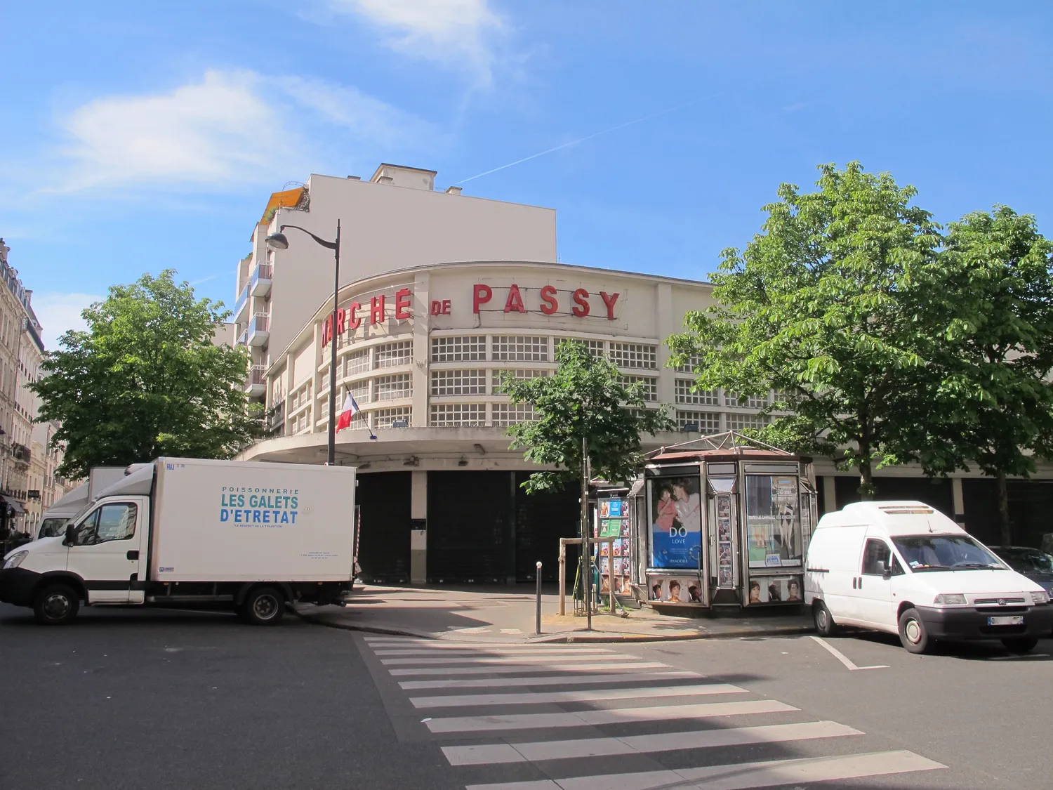 Image qui illustre: Marché couvert Passy à Paris - 0