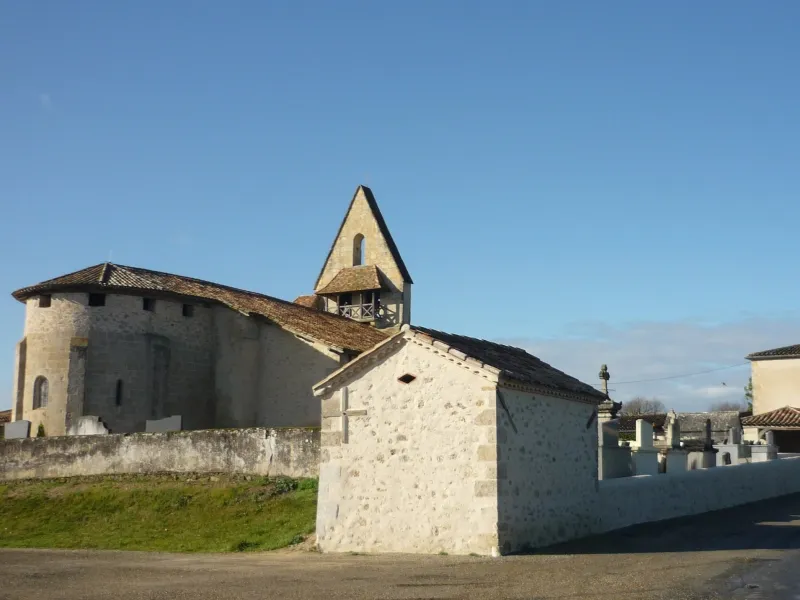 Image qui illustre: Eglise Saint-Martin de Gajac à Gajac - 0