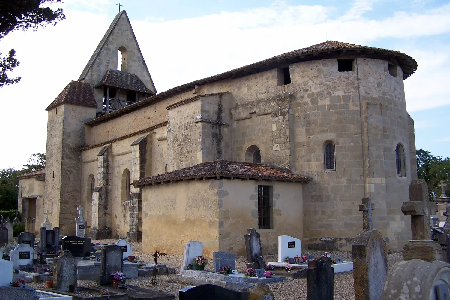 Image qui illustre: Eglise Saint-Martin de Gajac à Gajac - 2