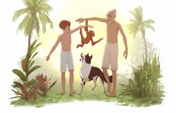 Image qui illustre: Cinéco : Le Royaume De Kensuké -&nbsp;neil Boyle, Kirk Hendry