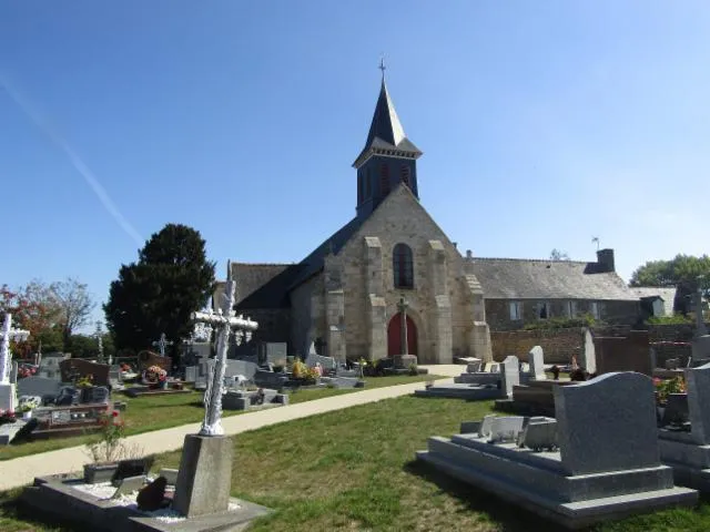 Image qui illustre: Église Saint-Pierre et Saint-Paul (Meslin)