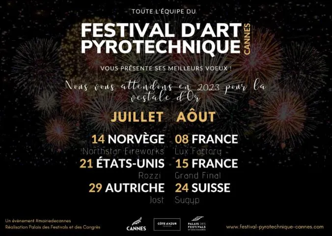 Image qui illustre: Festival d'Art pyrotechnique de Cannes