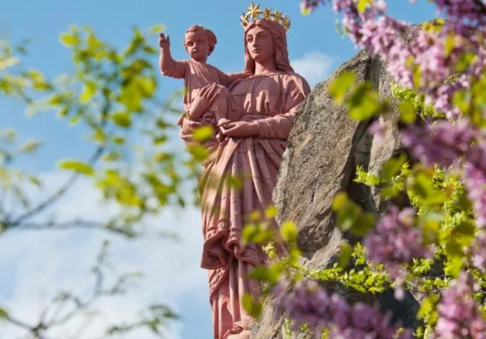 Image qui illustre: Statue de Notre-Dame de France