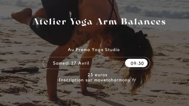Image qui illustre: Atelier Yoga Arm Balances