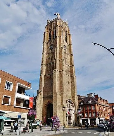 Image qui illustre: Beffroi Saint-Éloi de Dunkerque