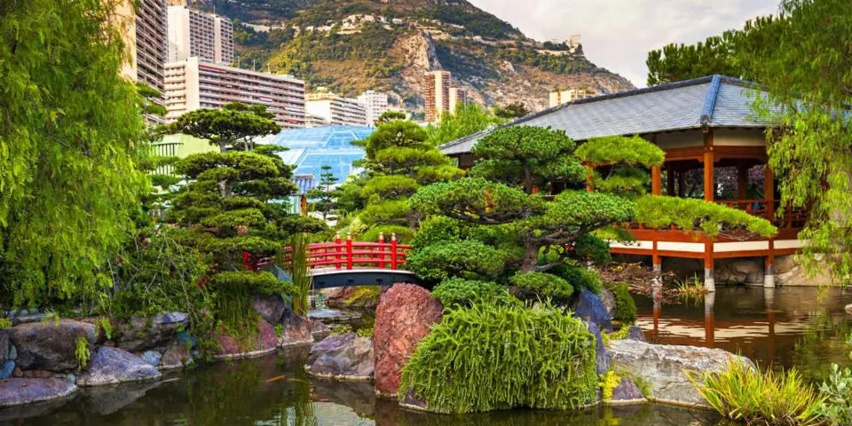 Image qui illustre: Jardin japonais de Monaco