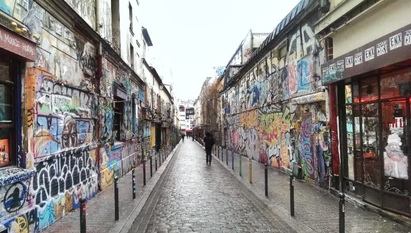 Image qui illustre: Street Art rue Dénoyez