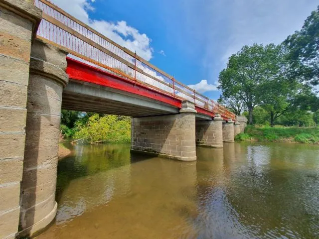Image qui illustre: Pont sur la SaĂ´ne de Lironcourt