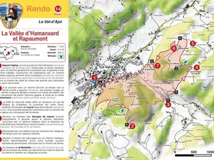 RANDONNÉE - LA VALLÉE D'HAMANXARD ET RAPAUMONT