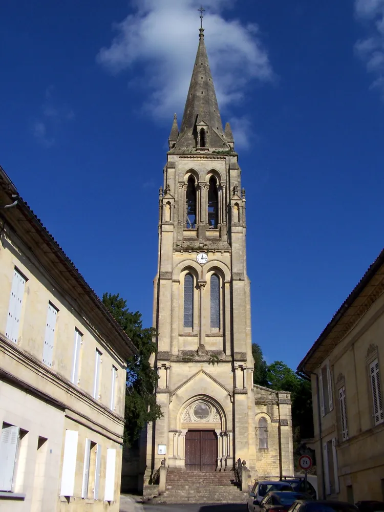 Image qui illustre: Eglise Saint-Léonce à Langoiran - 1
