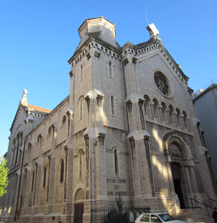 Image qui illustre: Eglise Notre-Dame de Bon Voyage  à Le Cannet - 1