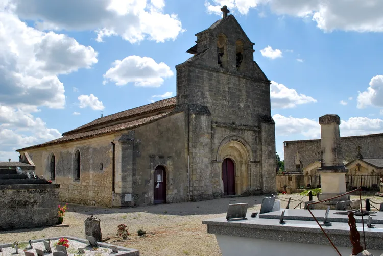 Image qui illustre: Eglise Saint-Symphorien à Gauriaguet - 0