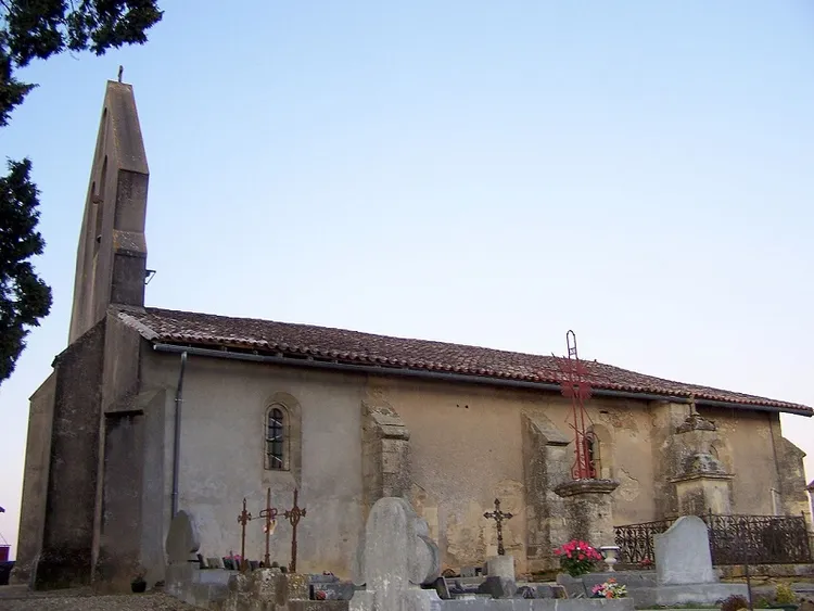 Image qui illustre: Eglise de Saint-Michel-de-Lapujade à Saint-Michel-de-Lapujade - 0