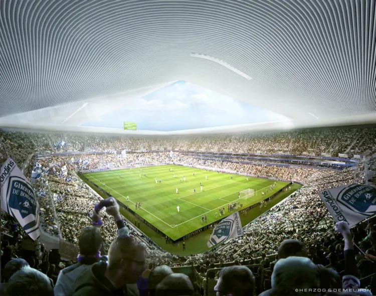 Image qui illustre: Stade Matmut Atlantique à Bordeaux - 2